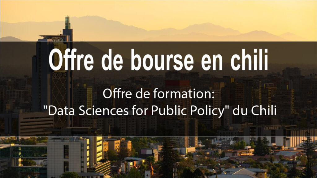 Offre de formation: « Data Sciences for Public Policy » du Chili